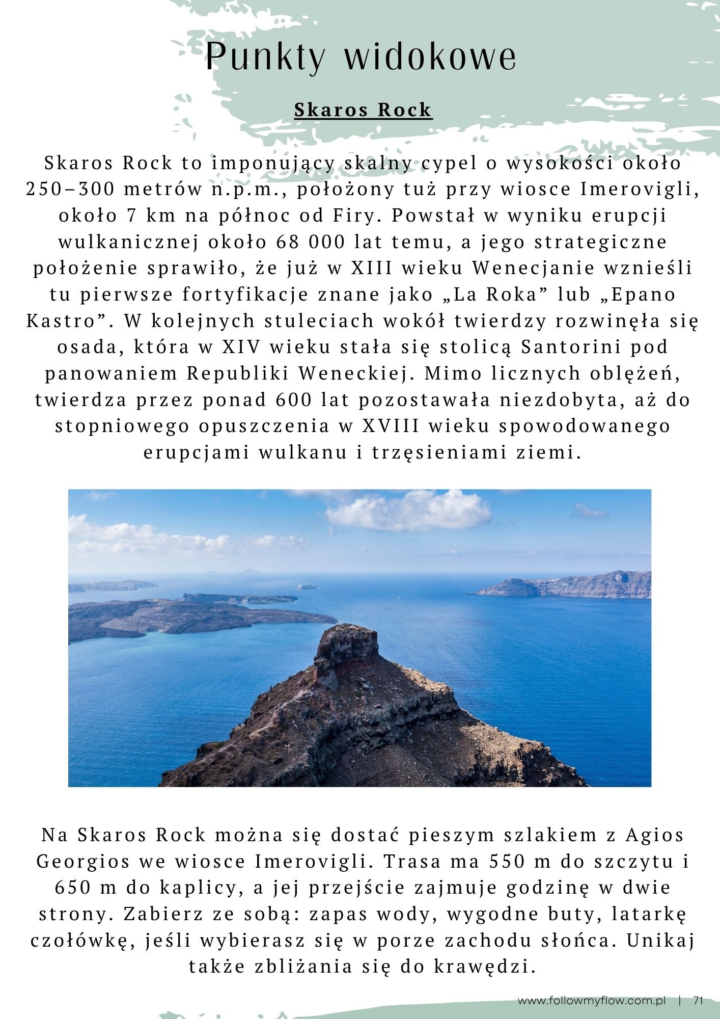 Podróże życia. Santorini (eBook)
