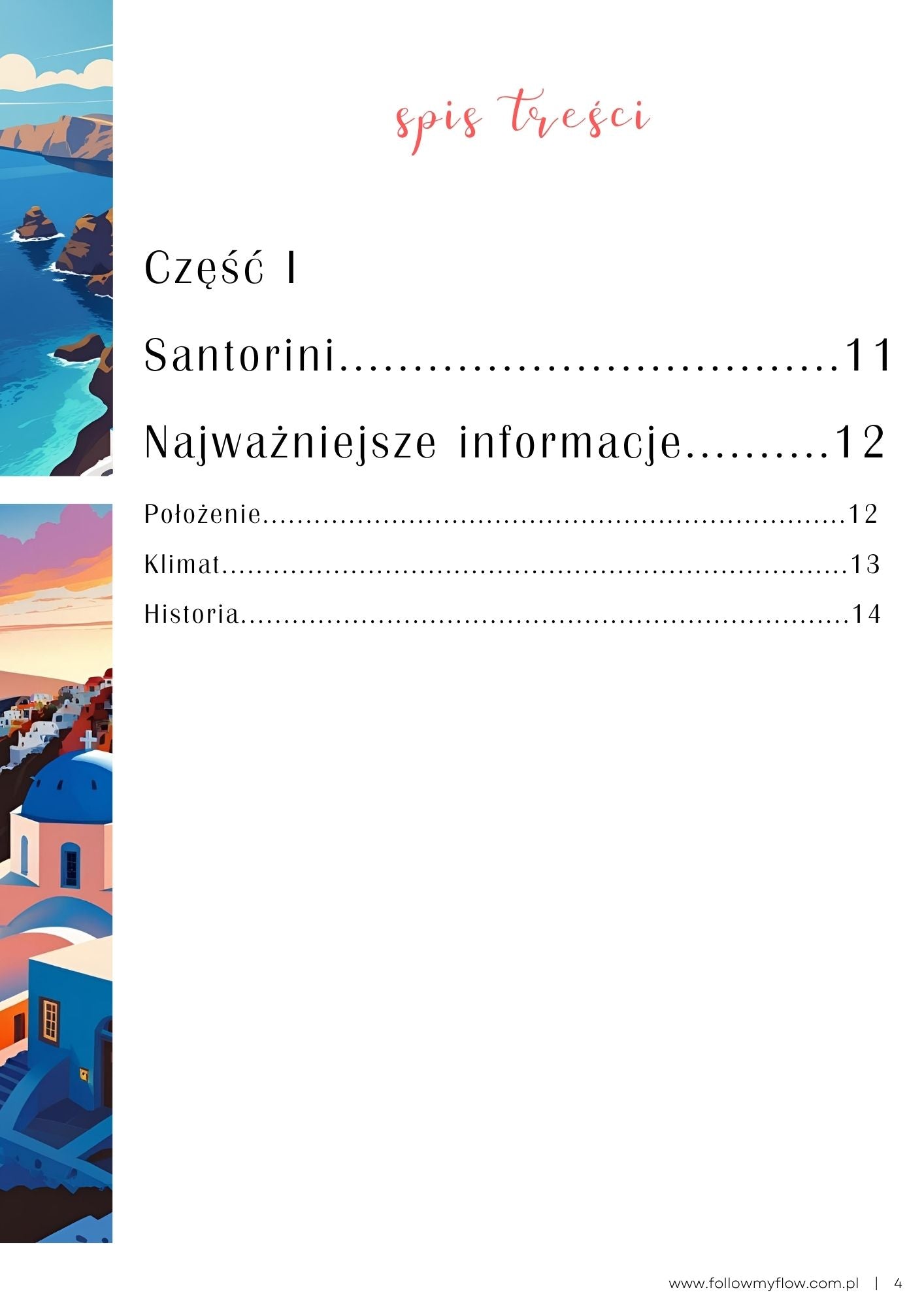 Podróże życia. Santorini (eBook)