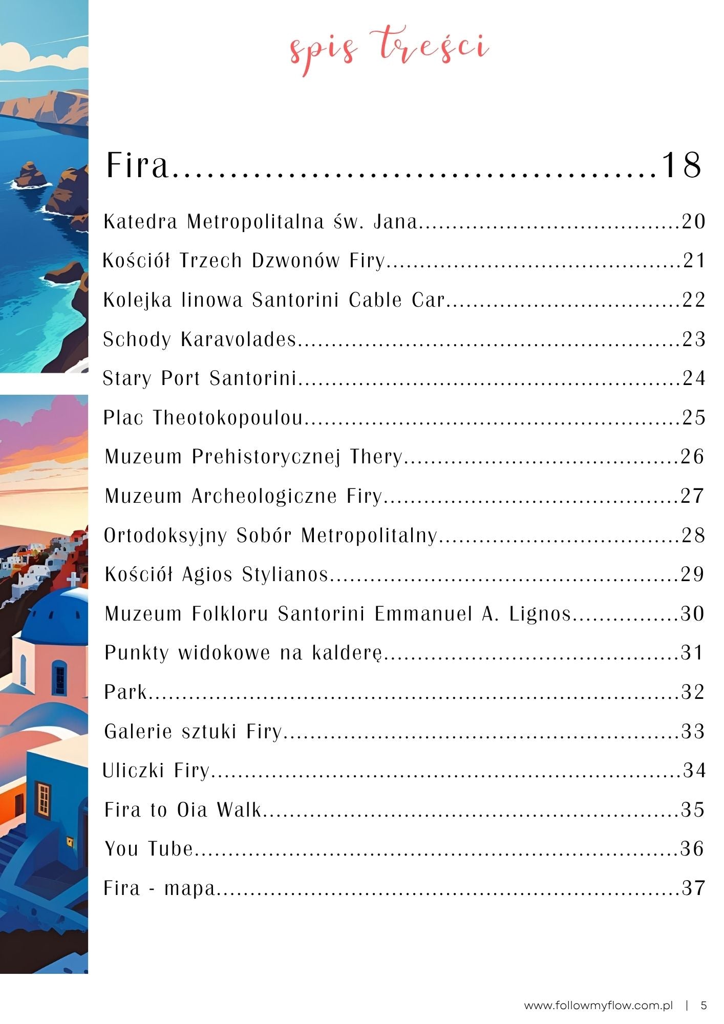 Podróże życia. Santorini (eBook)