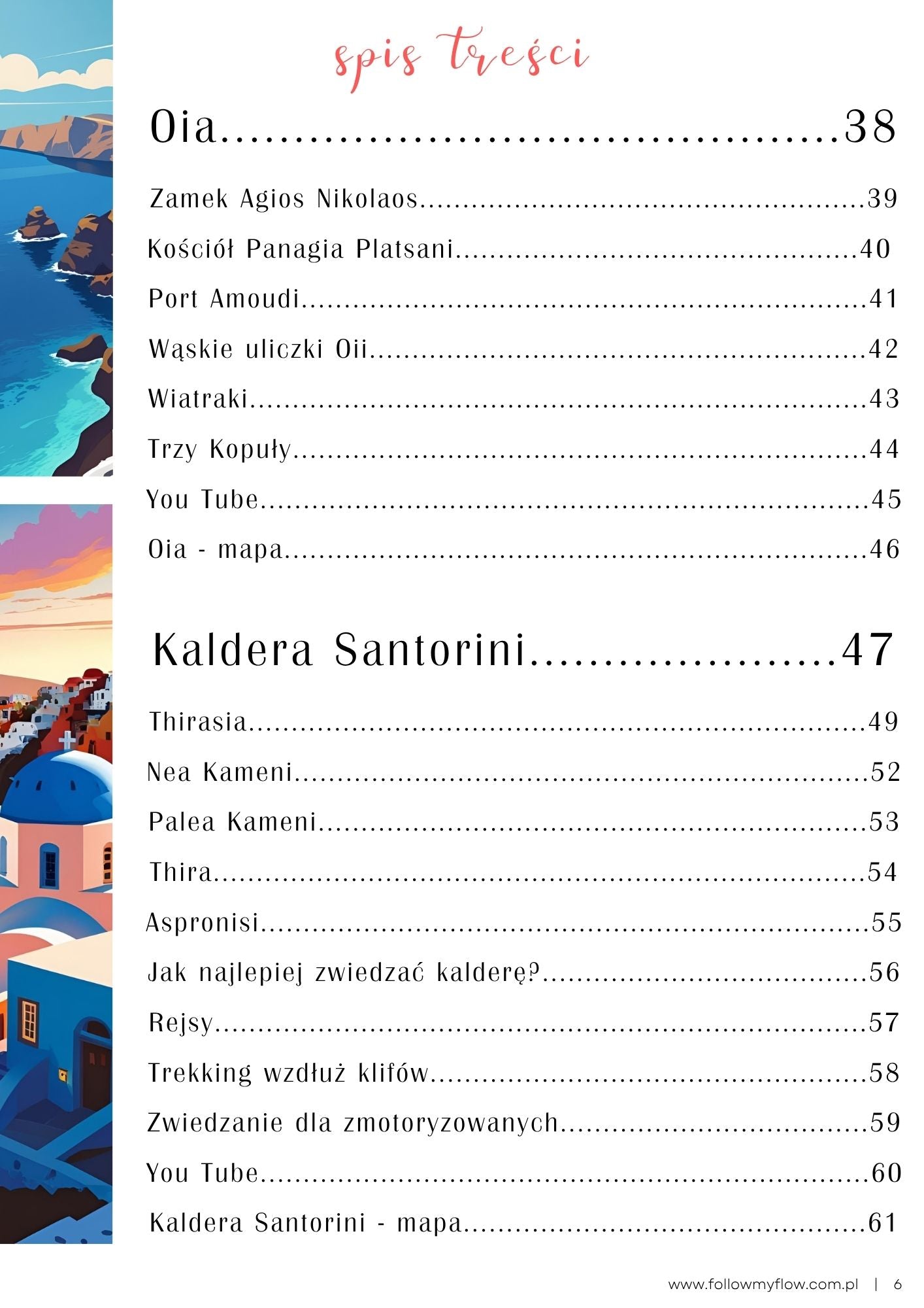 Podróże życia. Santorini (eBook)