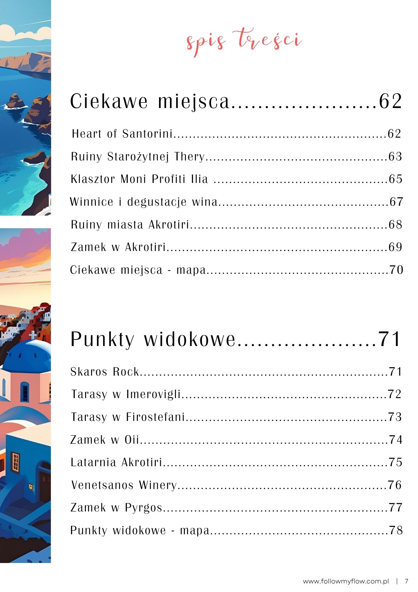 Podróże życia. Santorini (eBook)