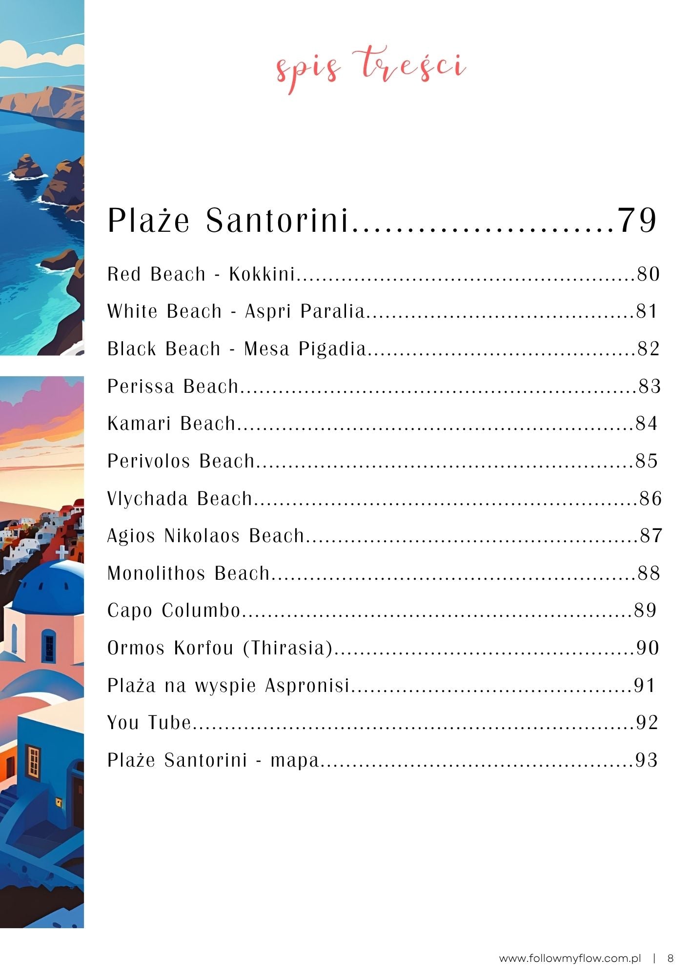 Podróże życia. Santorini (eBook)