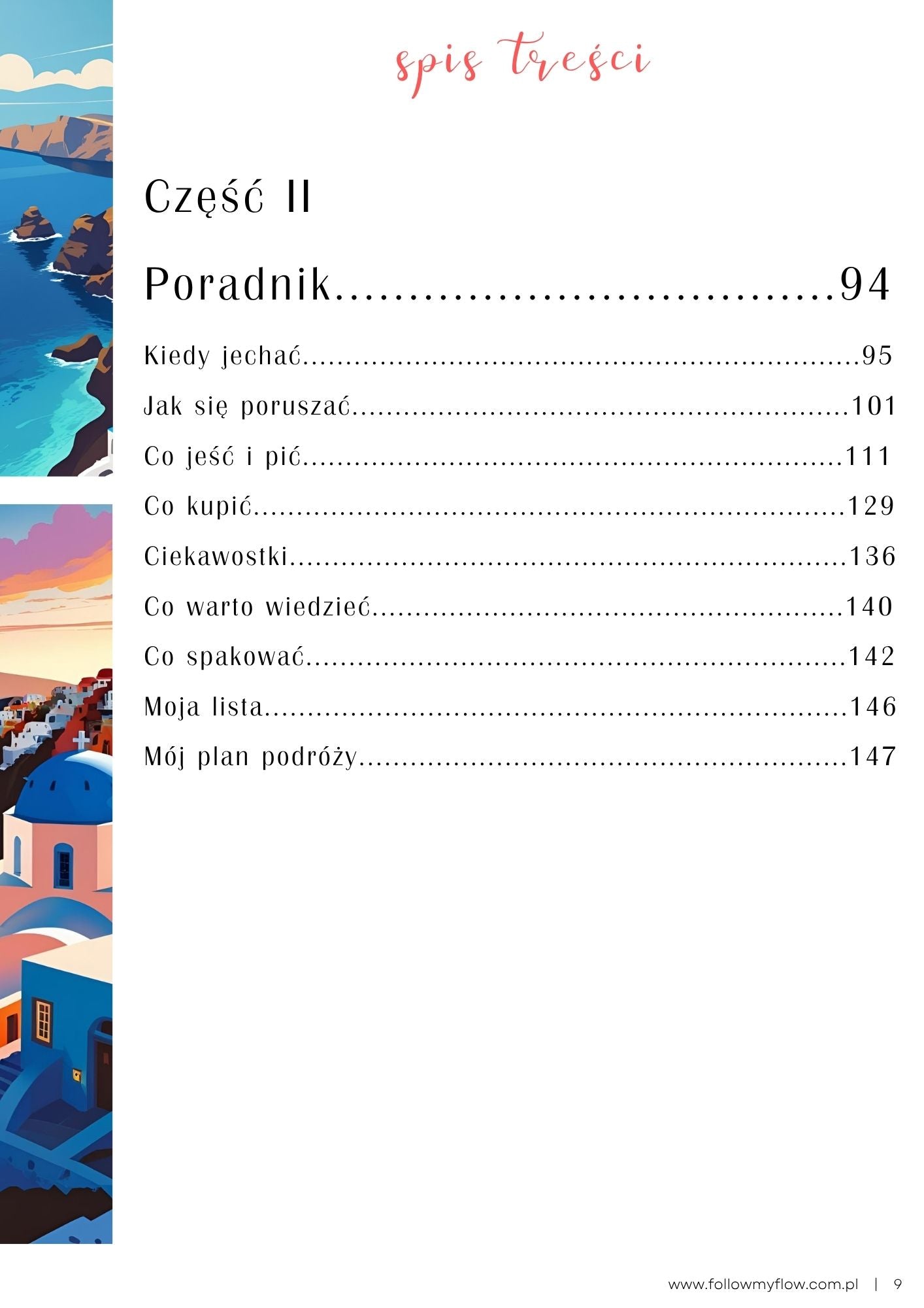 Podróże życia. Santorini (eBook)